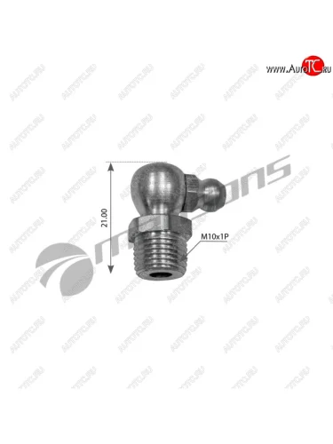 Масленка угловая 90 градусов М10х1 MANSONS MANSONS m027