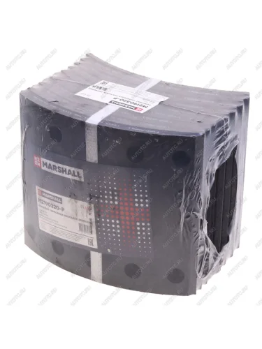 Накладка тормозной колодки BPW 420х180 стандарт (19032) PLUS комплект на ось MARSHALL MARSHALL m2190320-p