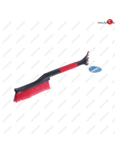 Щетка со скребком 61см черно-красная MEGAPOWER MEGAPOWER-AUTOMOTIVE m-71020rd