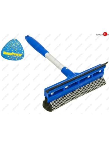 Щетка для мойки автомобиля 26см губка,водосгон MEGAPOWER MEGAPOWER-AUTOMOTIVE m-71137