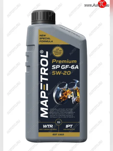 Масло моторное PREMIUM SP GF-6A 5W20 синт.1л MAPETROL MAPETROL map0015