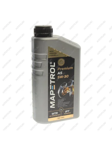 Масло моторное PREMIUM A5 5W30 синт.1л MAPETROL MAPETROL map0031