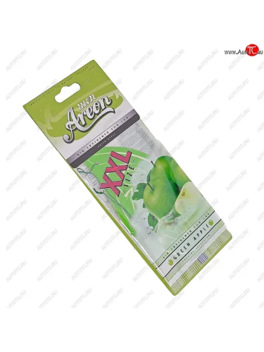 Ароматизатор подвесной пластина (яблоко зеленое) Mon XXL AREON AREON max06