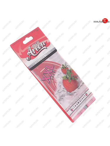 Ароматизатор подвесной пластина (клубника) Mon XXL AREON AREON max07