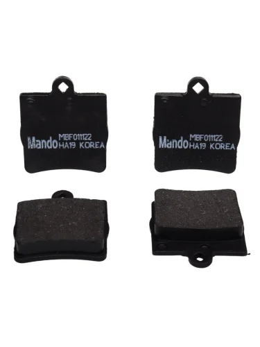 Колодки тормозные MERCEDES W202 W203 W209 W210 R171 CHRYSLER задние (4шт.) MANDO MANDO mbf011122 MANDO mbf011122