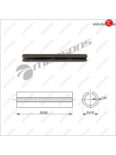 Штифт RENAULT крепления пальца тормозной колодки (6x50) MANSONS MANSONS mbp2003
