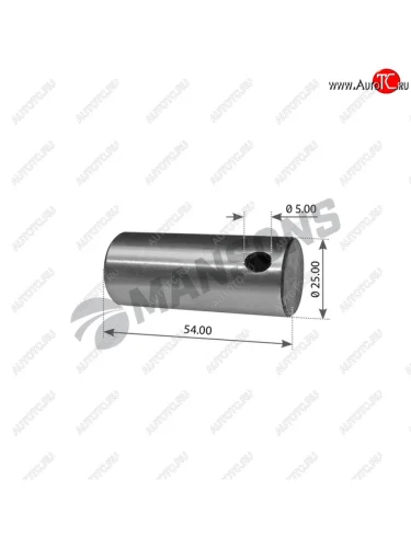 Палец SCANIA колодки тормозной (25х54мм) MANSONS MANSONS mbp3042