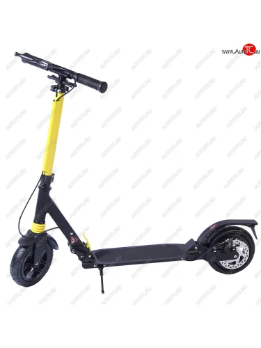 Самокат 2-х колесный (колесо 200мм) до 100кг алюминий ручной дисковый тормоз надувные колеса NO NAME mc-04d