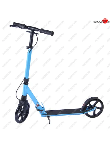 Самокат 2-х колесный (колесо 200мм) до 100кг алюминий ручной тормоз NO NAME mc-14c