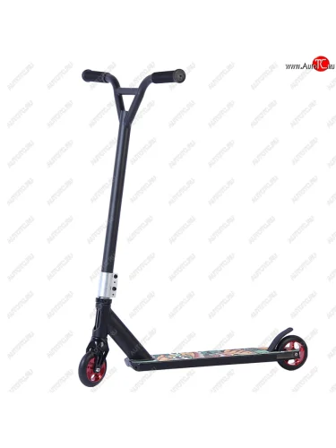 Самокат 2-х колесный (колесо 100мм) до 100кг для трюков алюминий NO NAME mc-21h