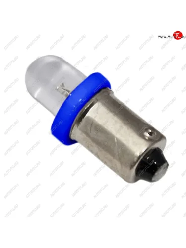Лампа светодиодная 12V T4W 4W BA9s Round Blue MEGA ELECTRIC MEGA ELECTRIC me-0406b