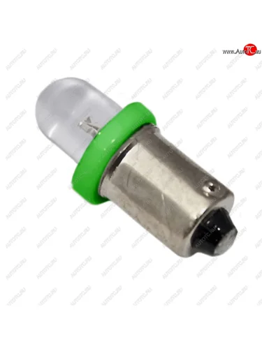 Лампа светодиодная 12V T4W BA9s Round Green MEGA ELECTRIC MEGA ELECTRIC me-0406g