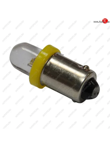 Лампа светодиодная 12V T4W BA9s Round Yellow MEGA ELECTRIC MEGA ELECTRIC me-0406y