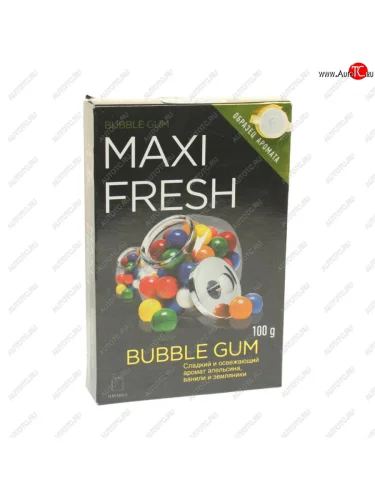 Ароматизатор под сиденье гелевый (bubble gum) 100г NATURAL SCENT MAXI FRESH mf-114