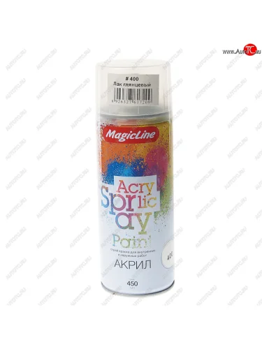 Лак бесцветный универсальный аэрозоль 400мл MAGICLINE MAGICLINE mg-400