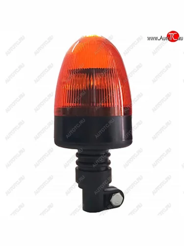 Маяк импульсный 1224V светодиодный кронштейн DIN желтый САКУРА САКУРА ми 08