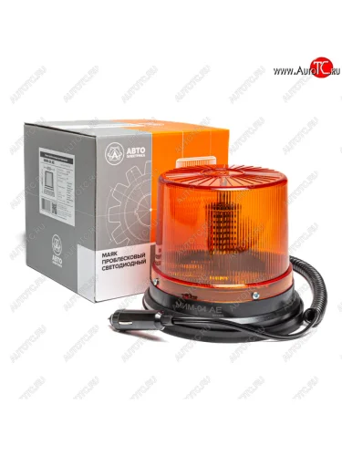 Маяк импульсный 1224V (48 светодиодов) (3 режима) на магните желтый AVTOELECTRICA AVTOELECTRICA мим-04 ae
