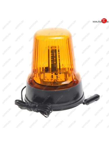 Маяк импульсный 1224V (30 светодиодов) на магните желтый САКУРА САКУРА мим 05 led