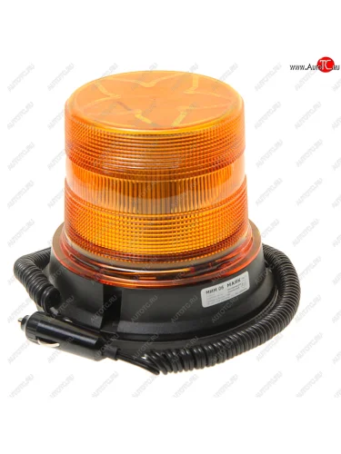 Маяк импульсный 1224V светодиодный на магните (3 режима) желтый САКУРА САКУРА мим 06