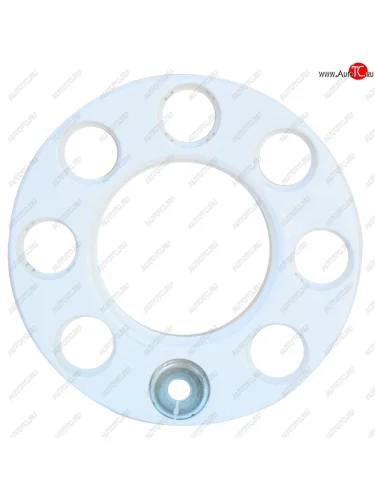 Колпак колеса R-17.5 R-19.5 переднего ободок на евродиск пластик (белый) 8 шпилек ТТ ТЕХНО-ТРЕЙД мк-кл-б-27
