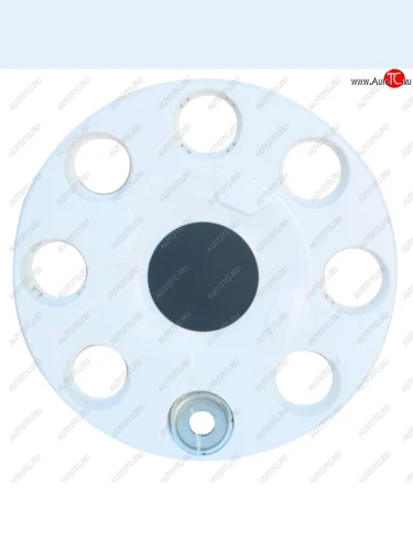 Колпак колеса R-17.5 R-19.5 переднего на евродиск пластик (белый) 8 шпилек ТТ ТЕХНО-ТРЕЙД мк-кл-б-37