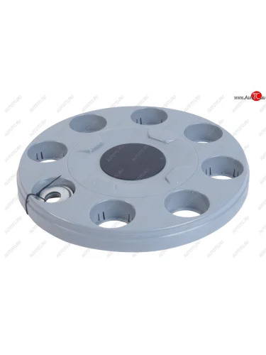 Колпак колеса R-17.5 R-19.5 переднего на евродиск пластик (серый) 8 шпилек ТТ ТЕХНО-ТРЕЙД мк-кл-с-35