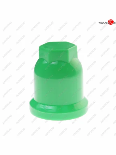 Колпачок гайки крепления колеса 32х32 пластмассовый удлиненный (зеленый) ТТ ТЕХНО-ТРЕЙД мк-ко-24