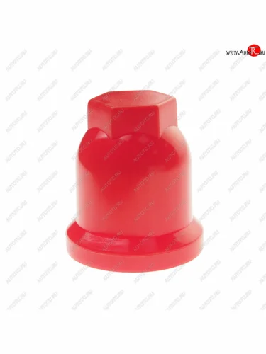 Колпачок гайки крепления колеса 32х32 пластмассовый удлиненный (красный ) ТТ ТЕХНО-ТРЕЙД мк-ко-26