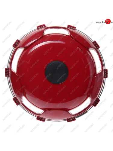 Колпак колеса R-17.5 переднего пластик (бордовый) ТТ ТЕХНО-ТРЕЙД мк-пл-57