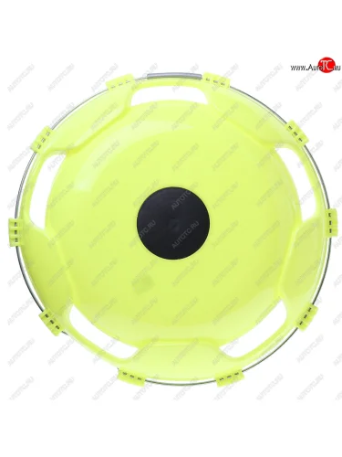 Колпак колеса R-17.5 переднего пластик (флюор) ТТ ТЕХНО-ТРЕЙД мк-пл-59