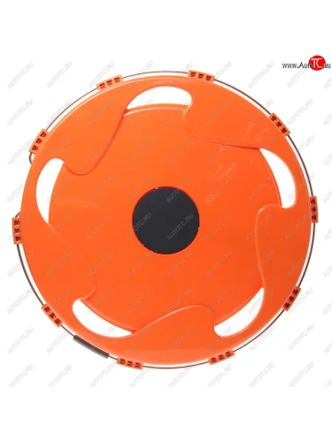 Колпак колеса R-17.5 заднего пластик (оранжевый) ТТ ТЕХНО-ТРЕЙД мк-пл-63