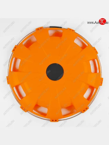 Колпак колеса R-22.5 заднего пластик (оранжевый) Турбо ТТ ТЕХНО-ТРЕЙД мк-пл-р04