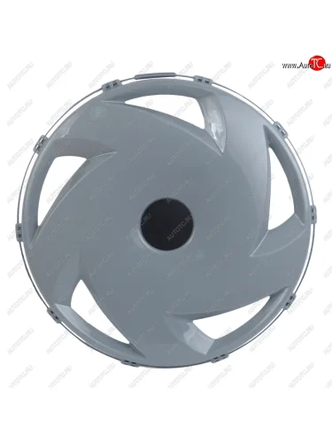 Колпак колеса R-22.5 заднего пластик (серый) (вентилятор) ТТ ТЕХНО-ТРЕЙД мк-пл-в02