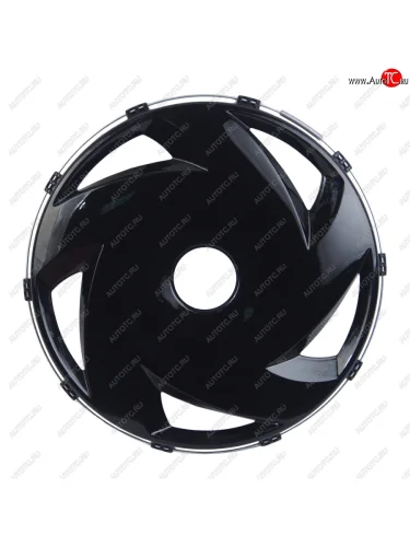 Колпак колеса R-22.5 заднего пластик (черный) (вентилятор)ТТ ТЕХНО-ТРЕЙД мк-пл-в03