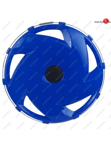 Колпак колеса R-22.5 заднего пластик (синий) (вентилятор) ТТ ТЕХНО-ТРЕЙД мк-пл-в05