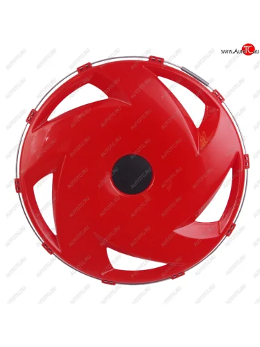 Колпак колеса R-22.5 заднего пластик (красный) (вентилятор)ТТ ТЕХНО-ТРЕЙД мк-пл-в08