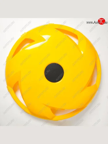 Колпак колеса R-22.5 переднего пластик (желтый) (вентилятор) ТТ ТЕХНО-ТРЕЙД мк-пл-в17 ТЕХНО-ТРЕЙД мк-пл-в17