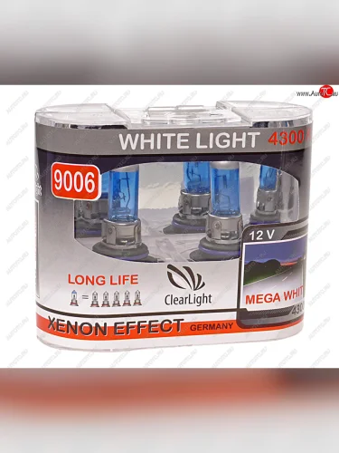 Лампа 12V HB4 51W P22d бокс (2шт.) White Light CLEARLIGHT CLEARLIGHT ml9006wl