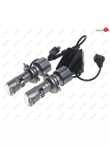 Лампа светодиодная 12V H4 P43t с линзой (2шт.) OPTIMA OPTIMA ml-h4-50 OPTIMA ml-h4-50