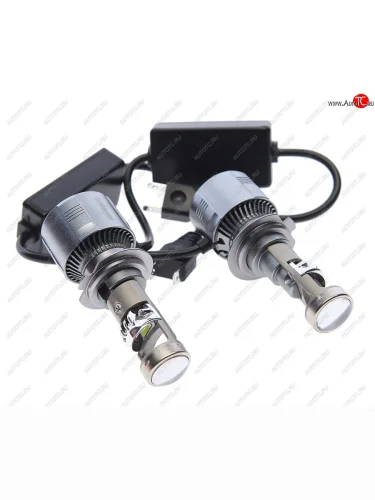 Лампа светодиодная 12V H7 PX26d с линзой (2шт.) OPTIMA OPTIMA ml-h7-40 OPTIMA ml-h7-40