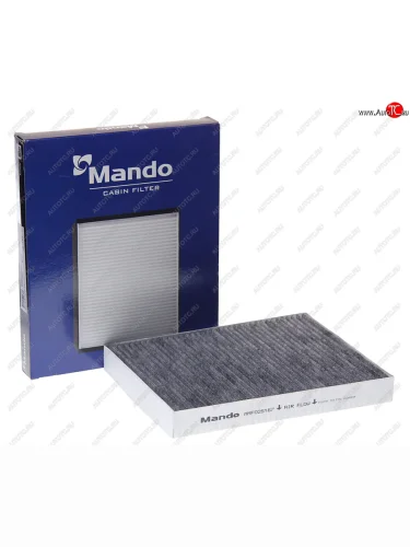 Фильтр воздушный салона PEUGEOT 407 (04-10) CITROEN C5,C6 (08-) угольный MANDO MANDO mmf025167 MANDO mmf025167