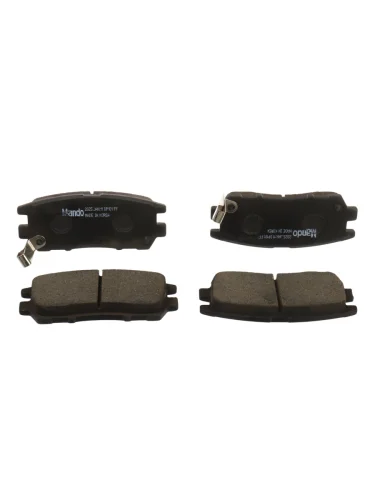 Колодки тормозные MITSUBISHI Pajero 1 Pajero 2 (3.03.52.5TD) L400 (94-03) задние (4шт.) MANDO MANDO mpm11