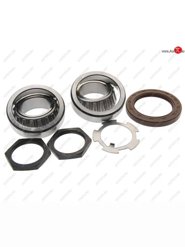 Ремкомплект УАЗ ступицы (подшипники, шайбы, гайки,сальник) на одну сторону METALPART METALPART mp-n-031-04