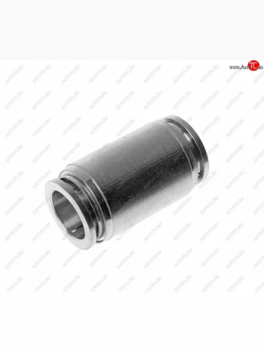 Соединитель трубки ПВХ,полиамид d=15мм прямой металлический NO NAME mpuc15