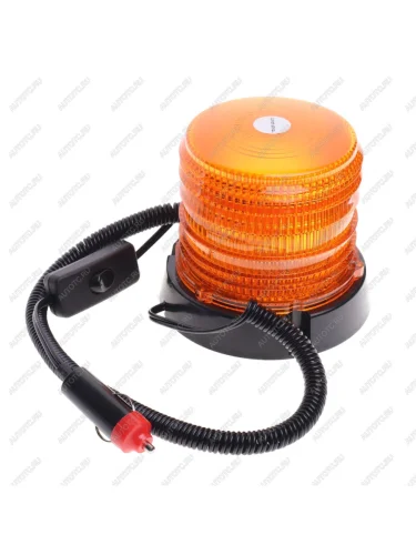 Маяк импульсный 1224V светодиодный на магните (3 режима) желтый LUMEN LUMEN mwl-am30s2924