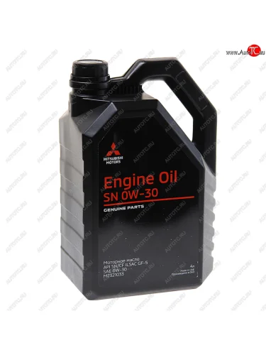 Масло моторное MITSUBISHI 0W30 синт.4л OE MITSUBISHI mz321033