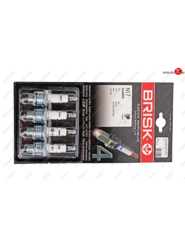Свеча зажигания ГАЗ-2410 BRISK N17 комплект BRISK n17