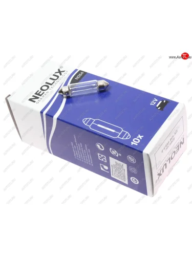 Лампа 12V C10W SV8.5-8 41мм 100лм Standard NEOLUX NEOLUX n264