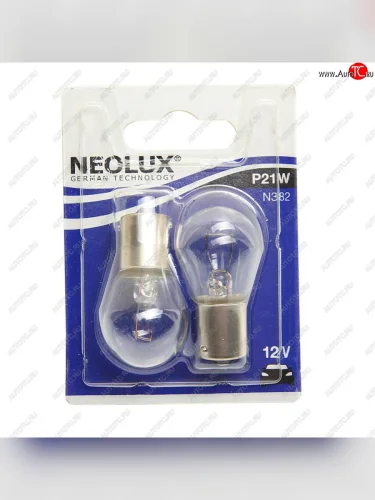 Лампа 12V P21W BA15s 460лм блистер (2шт.) Standard NEOLUX NEOLUX n382-02b