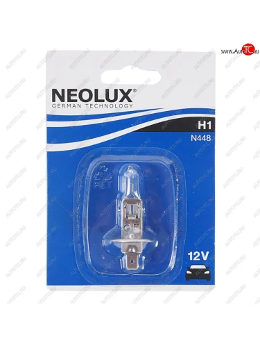 Лампа 12V H1 55W P14.5s 3200K 1550лм блистер (1шт.) Standard NEOLUX NEOLUX n448-01b